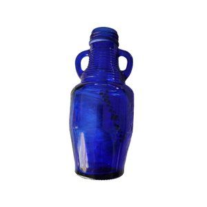 Small blue vase with handles